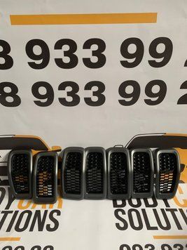 Решетка радиатора серая (лицензия) JEEP CHEROKEE 2014-18 (5RB21XS9AB) к0000000825 фото