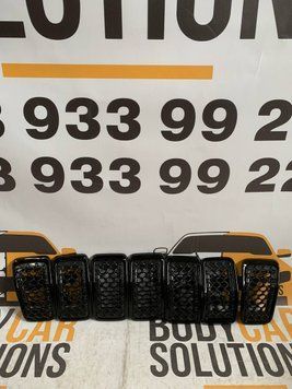 Решетка радиатора черная (лицензия) JEEP CHEROKEE 2019-21 (6AZ88DX8AB) к0000000025 фото