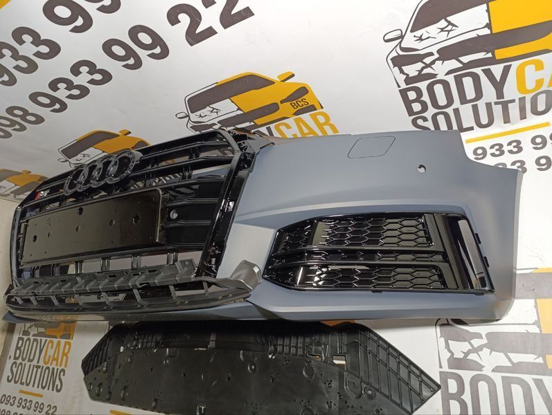 Бампер передний в сборе (S-line) лицензия AUDI A4 B9 2016-19 (8w0807065) к0000000531 фото