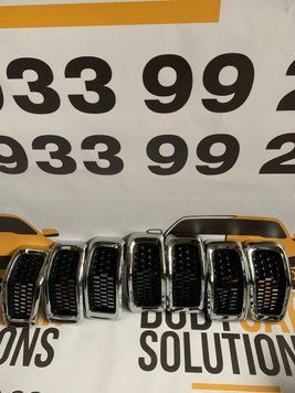 Решетка радиатора (хром) JEEP CHEROKEE 2014-18 (68138335AB) 100005350 фото